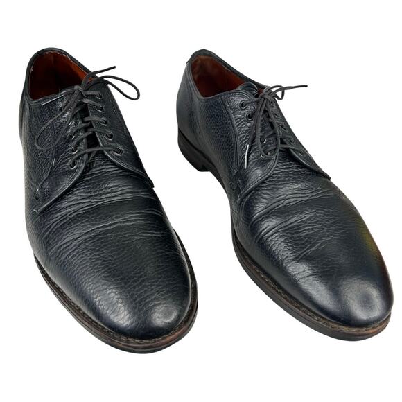 Allen Edmonds Men’s Pebbled Wide Black Leather Oxford Size US 10 E main image 9